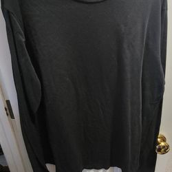 COOFANDY Black Lightweight Long Sleeve Shirt