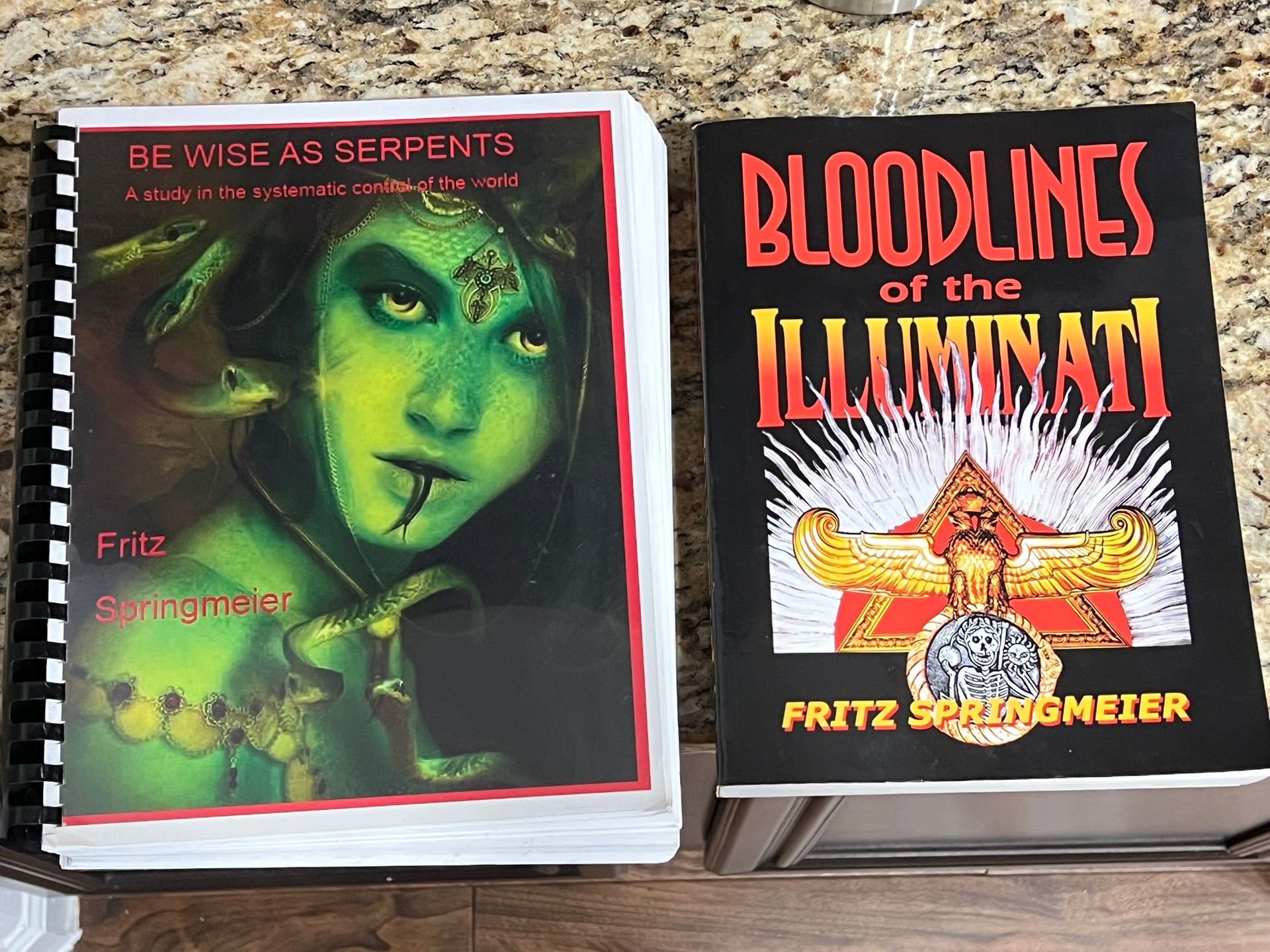 BLOODLINES OF THE ILLUMINATI by Fritz Springmeier (one