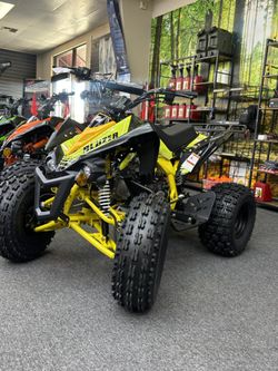 2026 Apollo Blazer 110cc ATV β Lightning Yellow