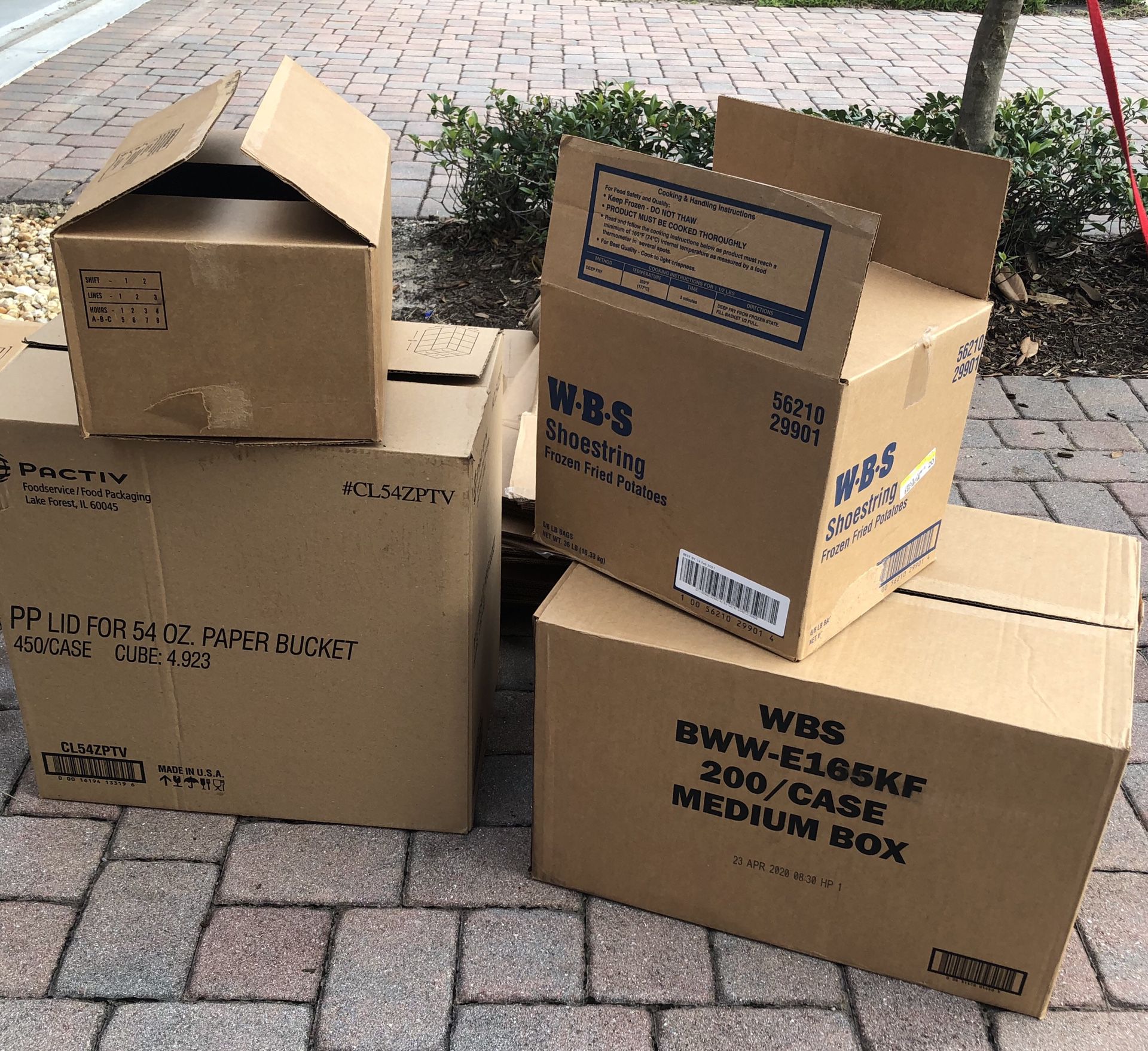 35 Large Moving/Storage Boxes
