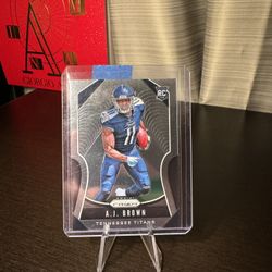 A.J Brown Rookie Card Panini Prizm