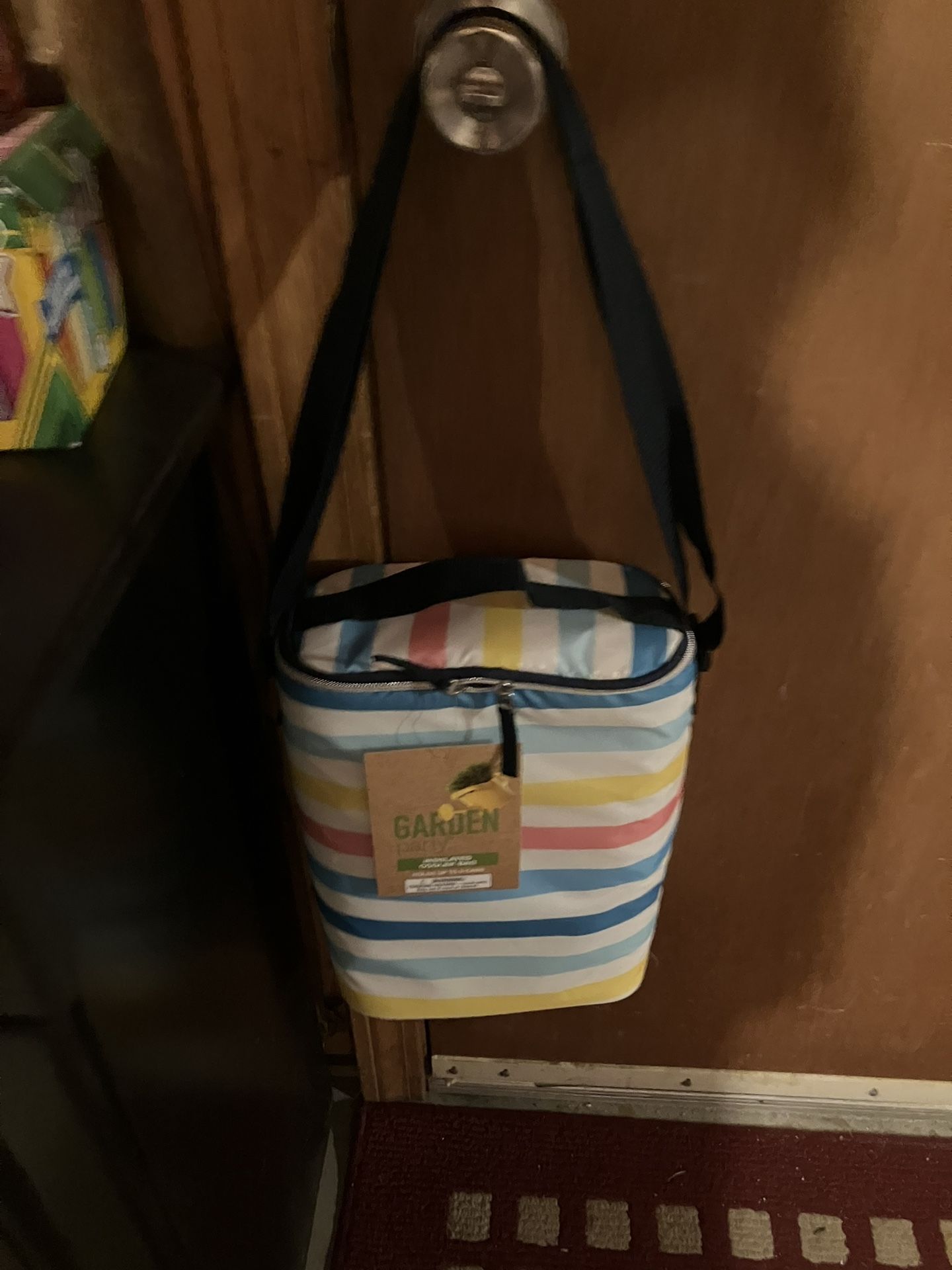 Insulated Cooler Bag Holds 9 Cans New