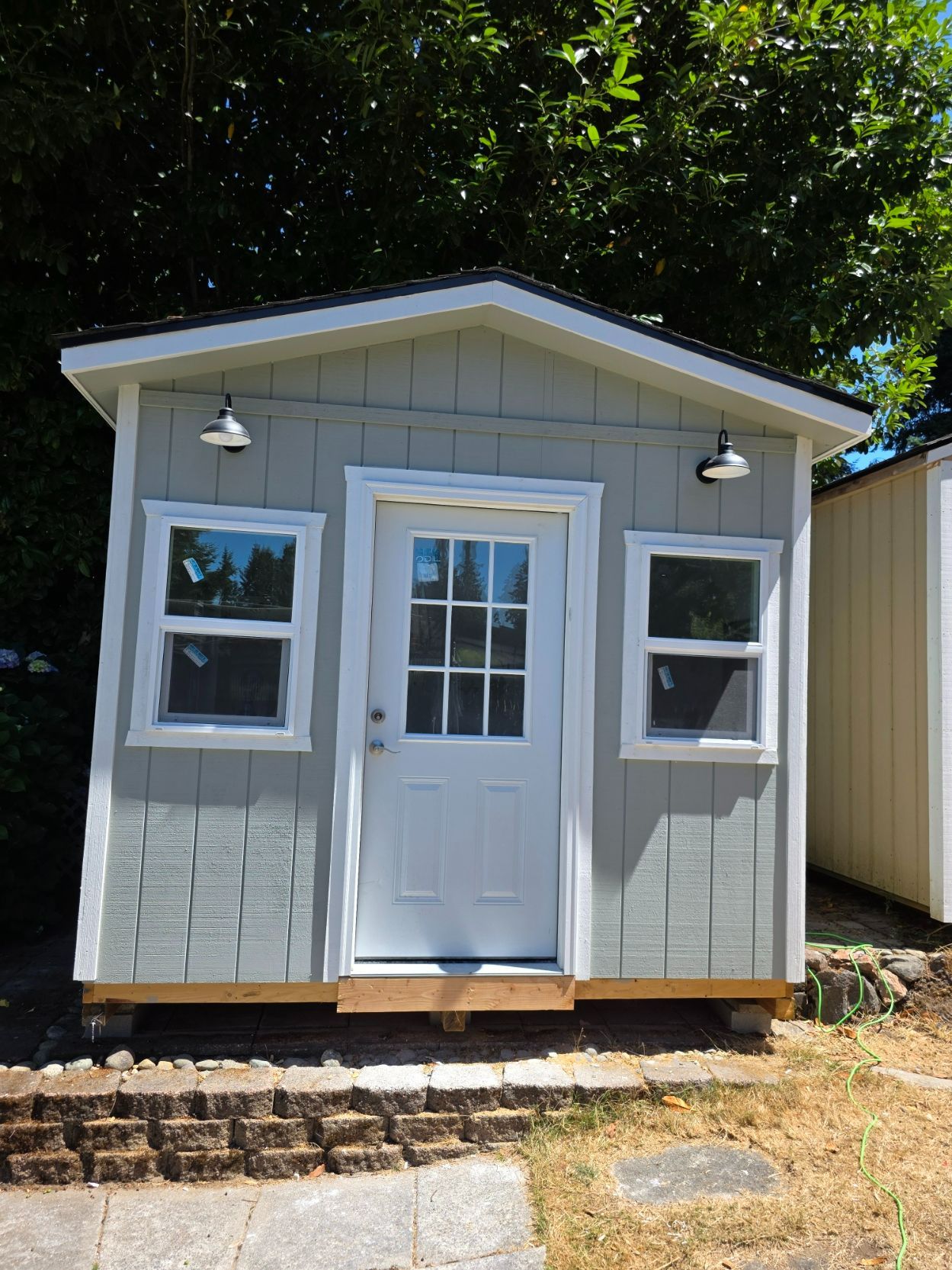 Tiny Home, Backyard Home Office Shed, Studio Shed, Storage Shed