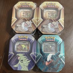 Pokemon tin box