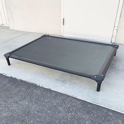 “Brand New $60 Heavy Duty 48”” Raised Pet Bed Elevated Dog Bed Cot, Extra-Large size 48x35x6 inches”