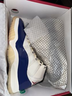 Air Jordan 11 Retro “Deep Royal Blue / Fire Red-Sail” – Size 11 – Brand New!