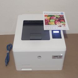 HP Color LaserJet Pro M452dn Duplex Network Laser Printer with Toner