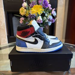 Air Jordan 1 Retro High OG SP x Fragment x Union LA Varsity Red 