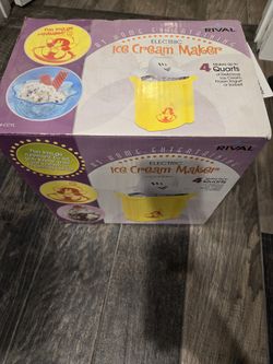 Rival At Home Electric Ice Cream Maker