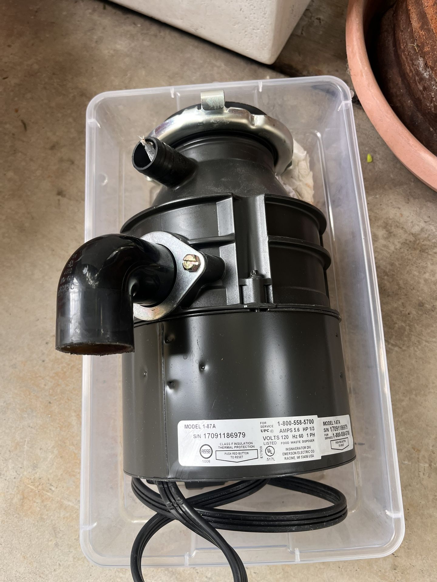 Sink Garbage Disposal for Sale in Irvine, CA OfferUp