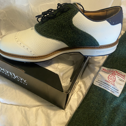 Foot Joy, golf, Harris tweed