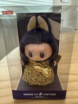 Pop Mart Wings of Fortune Vinyl Plush Hanging Card