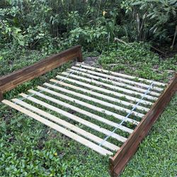 Oak Bed Frame 