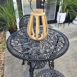 Wood Candle Decor Holder