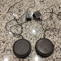 Echo Dots 3rd Gen
