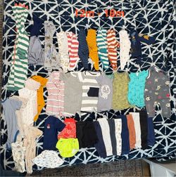Baby boy clothes bundle size 9m - 18m