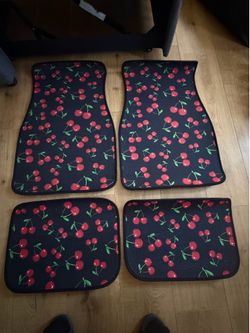 Car Floor Mat Set 4-Piece Universal Fit