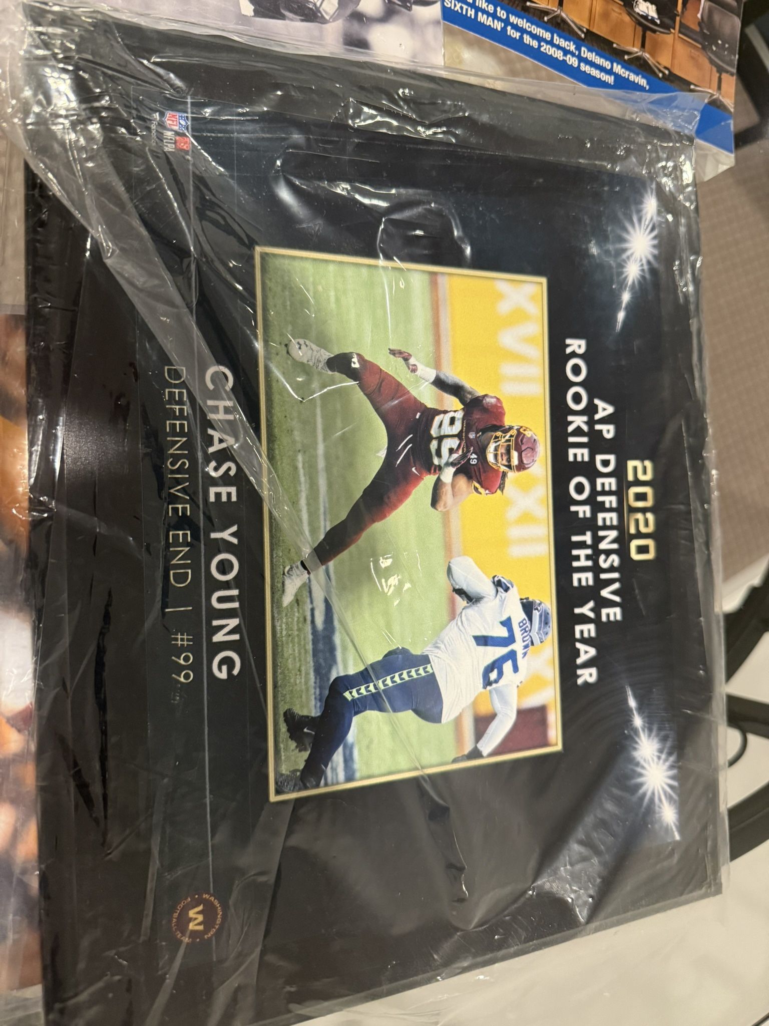 Chase Young DROY Plaque