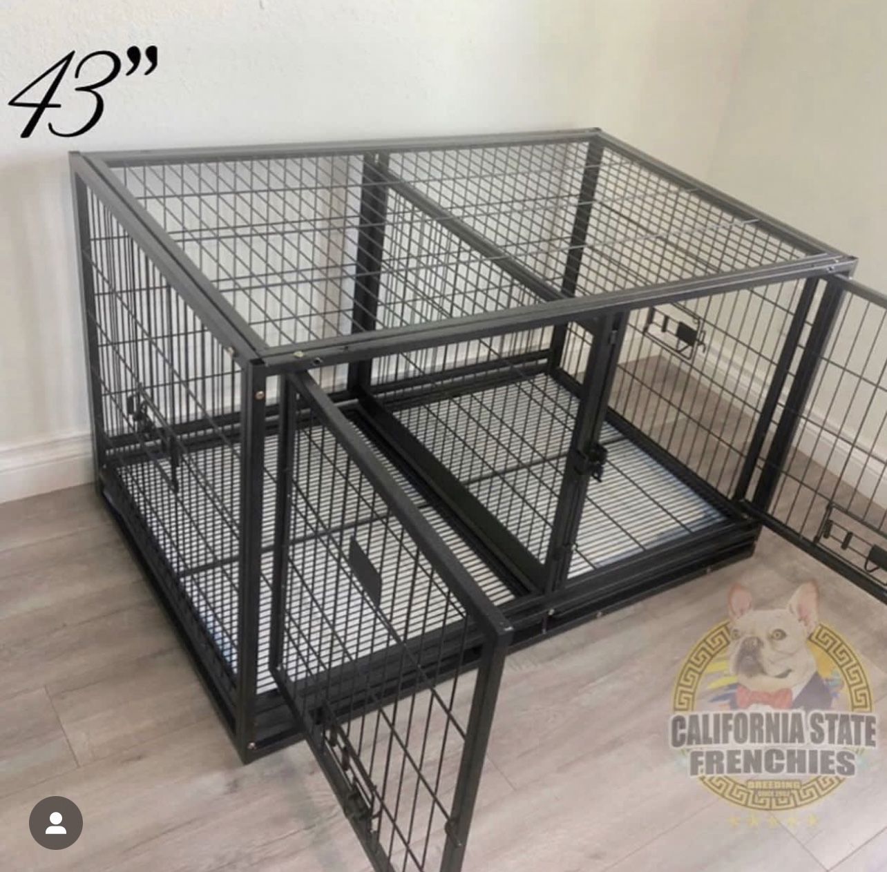 DOG KENNEL 43” HOMEY PET only 3 Available
