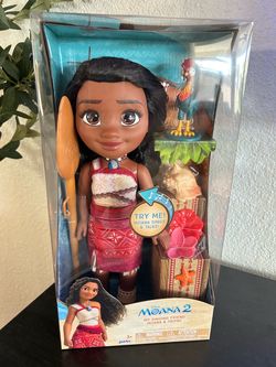 Disney Moana 2 My Singing Friend Moana & Heihei Doll