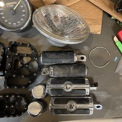 Harley parts lot