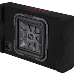 KICKER 49L7TDF122 Down-Firing 12" L7T 2-Ohm Subwoofer Enclosure, 600 Watts RMS