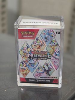 Pokemon Magnetic Acrylic Case - Booster Bundle
