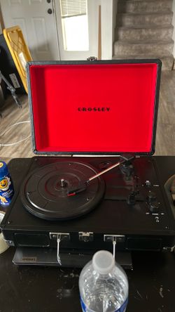 crosley portable record player