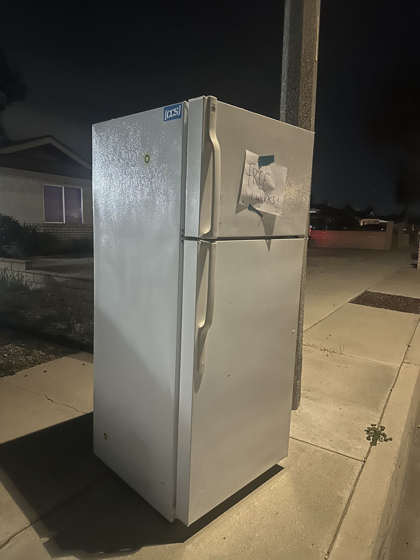 Free fridge