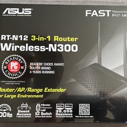 Asus Router With Wireless Adapter 