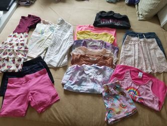 Girls Spring Summer Clothes Size 7-8 Lot