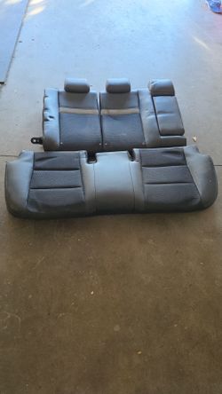 Camry Rear Seats