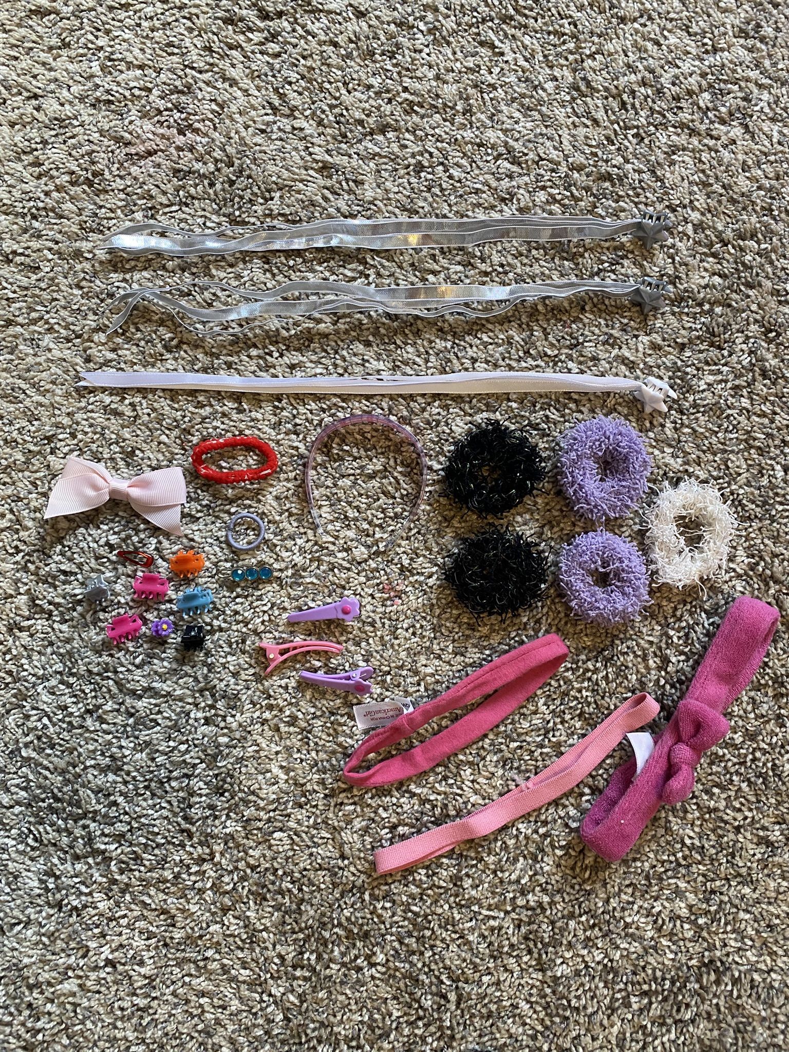american girl doll hair accessories