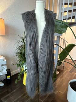 Marciano Fur Overcoat Women 