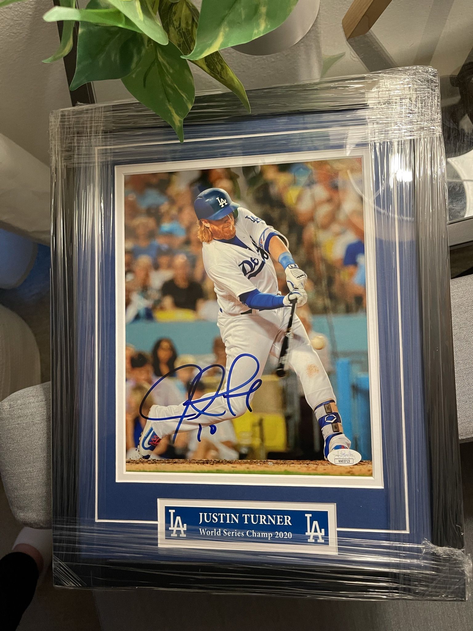 Signed Photo Justin Turner LA Dodgers 