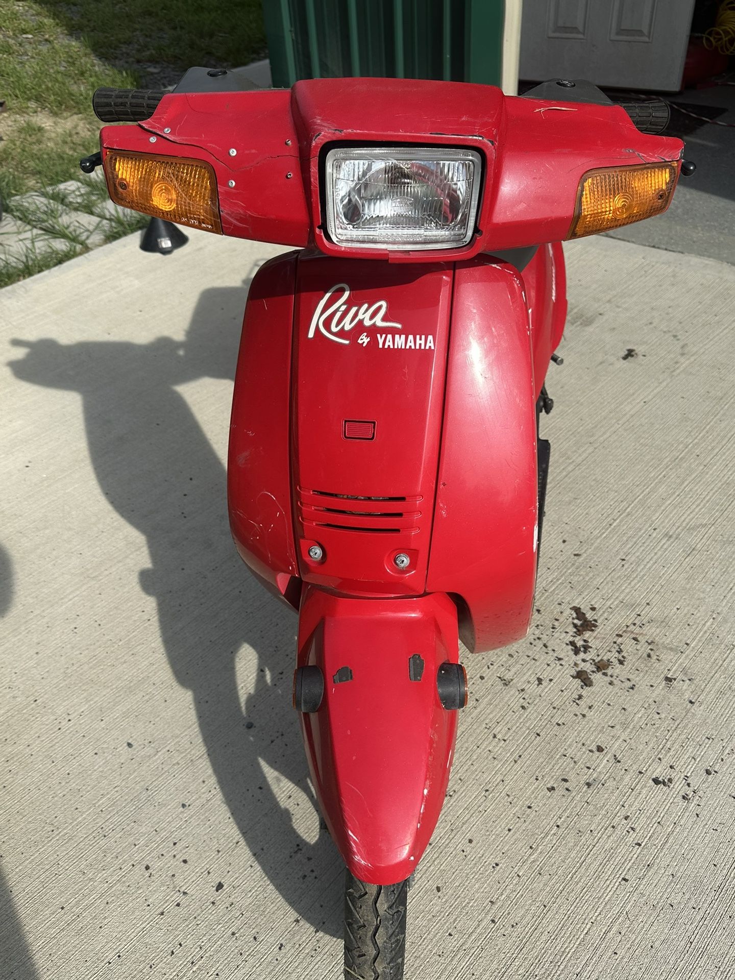 1994 YAMAHA RIVA RAZZ (SH50) SCOOTER 50CC 1826 MILES "READ WHOLE AD" $500