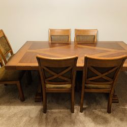 Used - Like  New 7pcs Dining Table Set
