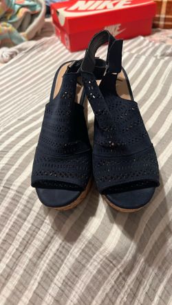 Navy Blue High Heels