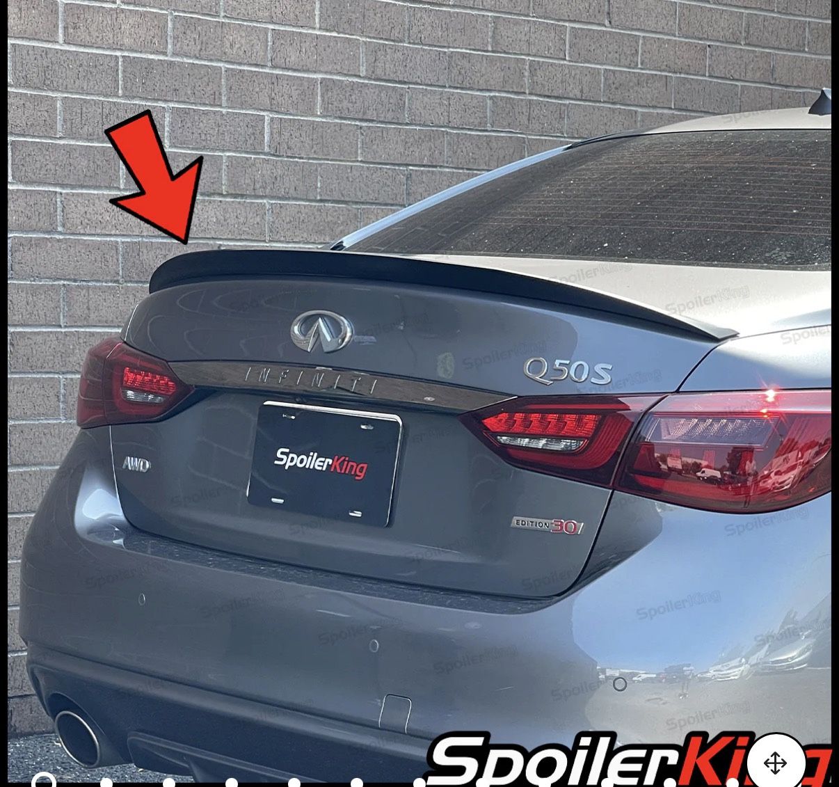 Spoiler King Q50