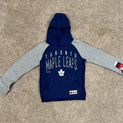 Toronto Maple Leaf Hoodie - Boys Size 8, Never Worn 