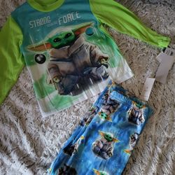 Pjs Set Size 6 Star Wars Brand New With Tags