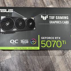 ASUS TUF 5070ti 16GB GPU