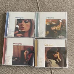 Taylor Swift 2022 Midnights CDs (count=4)