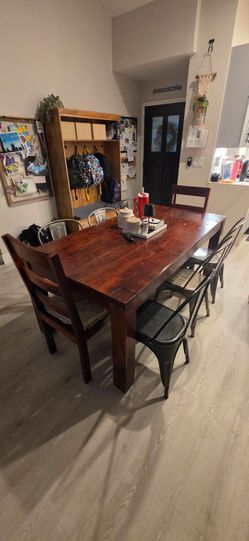 Wood table