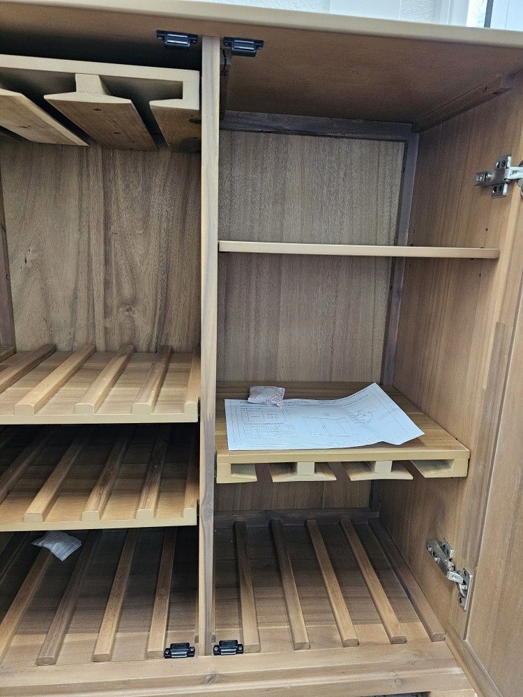 Wooden winery drawer
