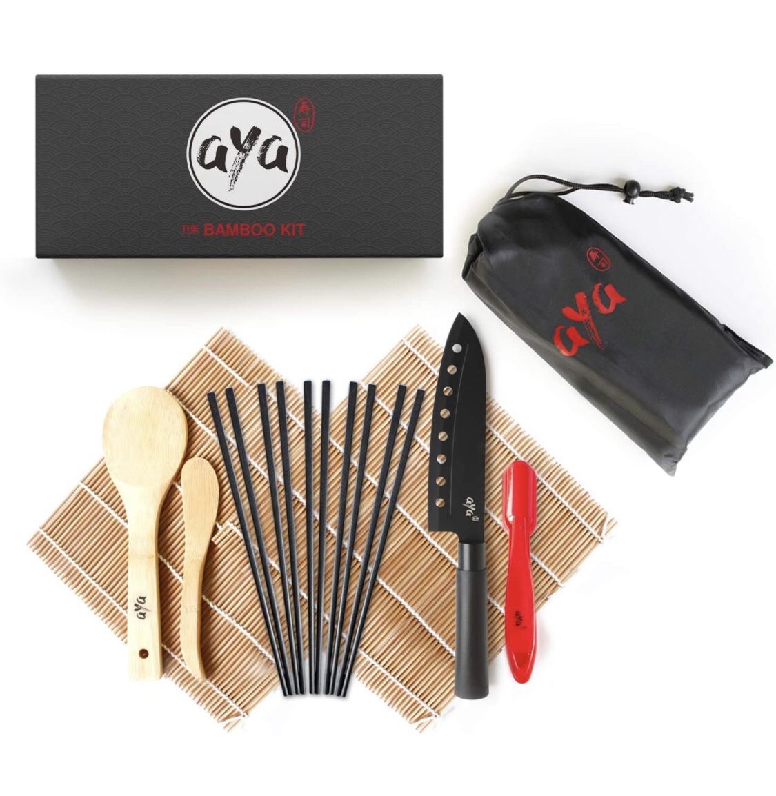 Sushi Making Kit AYA Bazooka Kit 5 x Chopsticks Sushi Maker(pick Up Only)