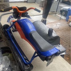 Yamaha Snow Bike Kids Snowmobile Ride Toy
