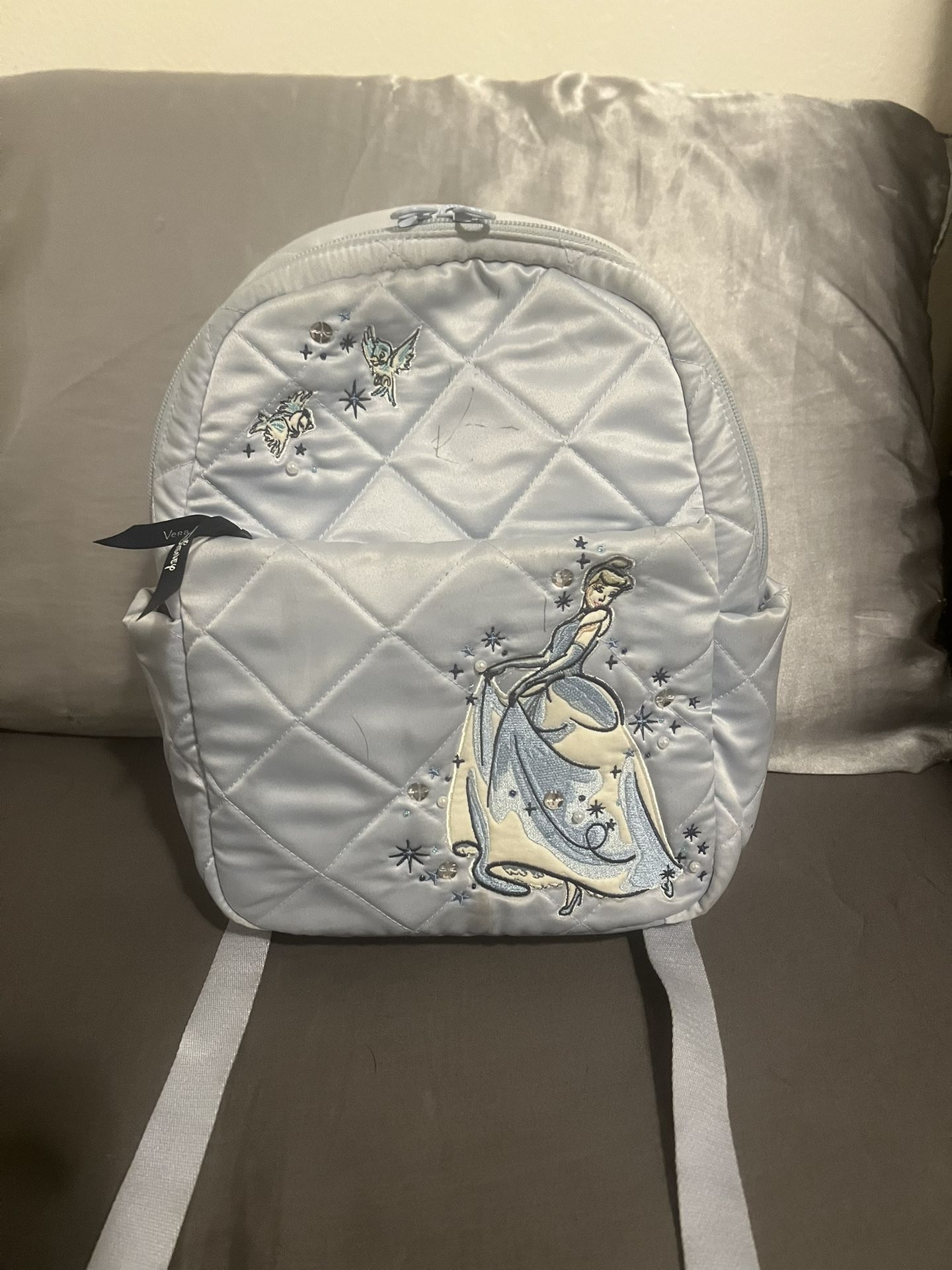 Disney Verá Bradly Cinderella Limited Release Light Blue Backpack