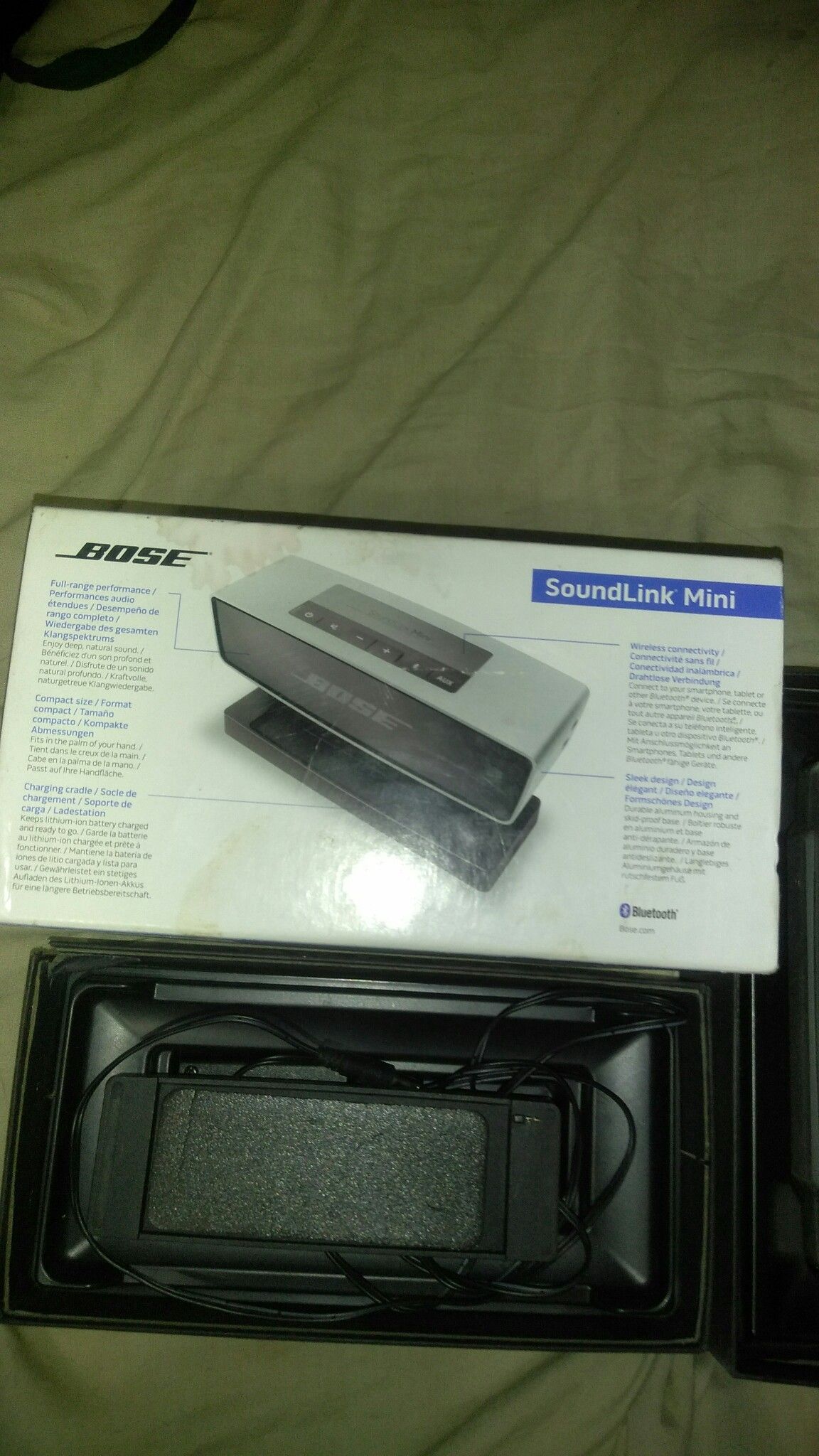 BOSE SOUNDLINK 2 BLUETOOTH With Base Charger