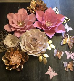 Flores de papel